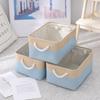 Home Supplies Sundries Sorting Basket Folding Linen Organizer Box Underwear Socks Baby Toys Storage Basket