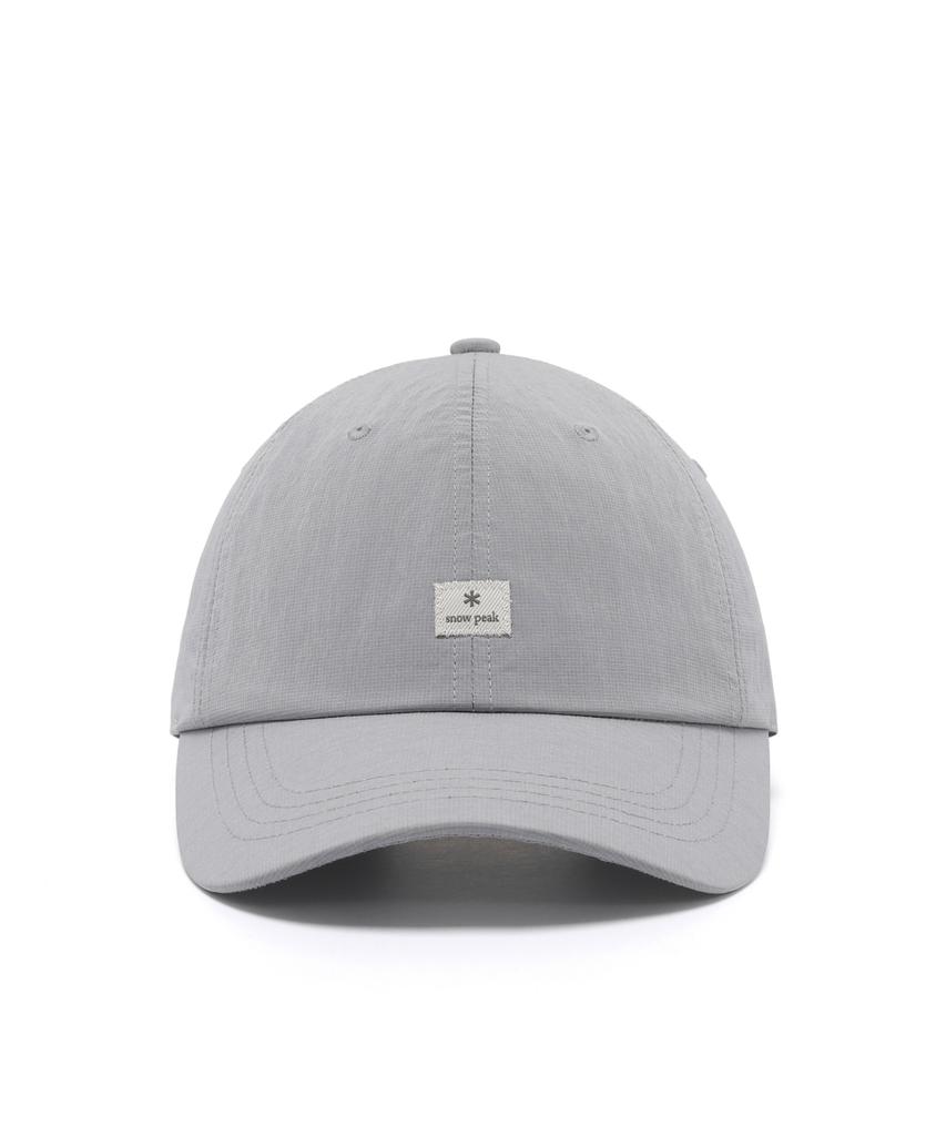 Кепка-бейсболка SNOWPEAK APPAREL Ecco Taslan (S26Zufbc71) Серый