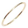 10K Yellow Gold Perfect for Treating Made In Japan with Pouch Ring, 0.8mm, Ultra-Thin, Yourself, (Size 8)