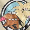 Футболка Angry Beavers для мужчин Хлопковая Новинка Футболка с круглым вырезом Футболки с коротким рукавом Одежда Лето