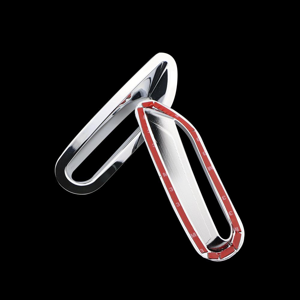 Для Nissan X-Trail X Trail T32 Rogue 2014 2015-2017 ABS Хром Задний Бампер Противотуманные Фары Аксессуары Рамка Крышка Накладка