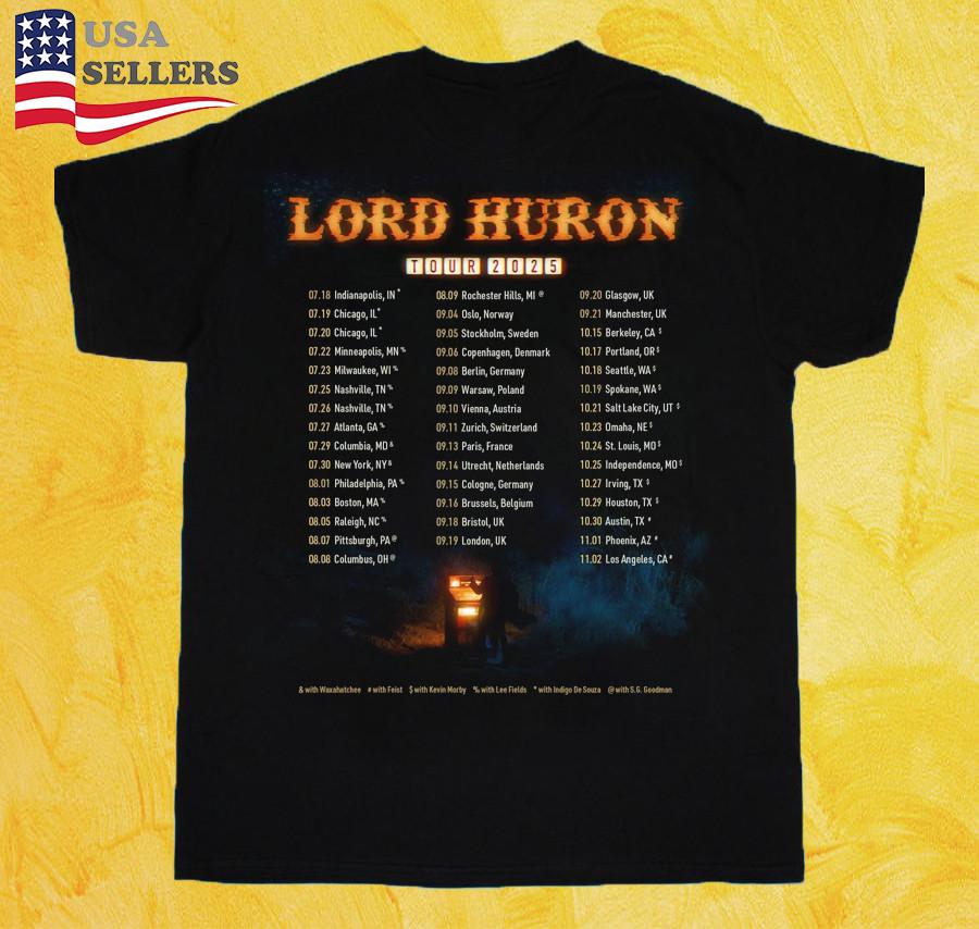 Lord Huron Band Tour New Gift For Fan S to 5XL T-shirt BM1707