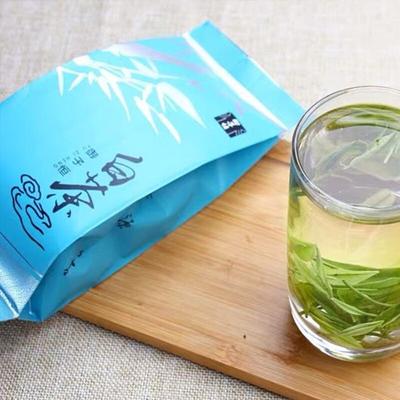 Зеленый чай Лучжоу Тип Весенний чай Анжи Бай Ча Премиум Альпийский зеленый чай перед дождем 50г