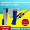 With Bottom Brush Swimming Pool Cleaner Rapids Jet Nozzle Telescopic Rod Set