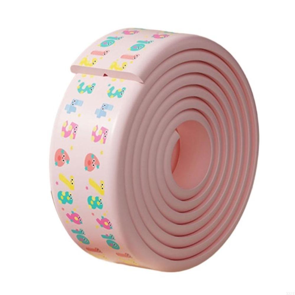 2m Anti Collision Cushion Cartoon Digital Pattern Foam Bumper Desk Edge Guard Strip Children
