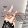 Women's Fashionable Photochromic, Anti-Blue Light, Progressive Reading Glasses - Face-Slimming, Temperamental Large Frame
