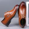 2025 Мужские туфли Оксфорды ручной работы из натуральной телячьей кожи Броги Классические деловые формальные туфли Мужские