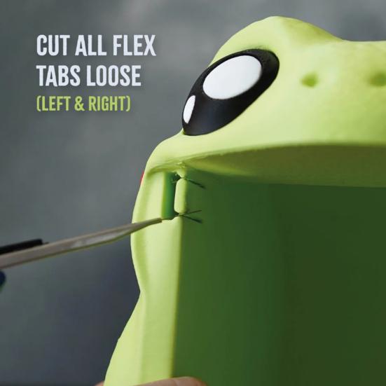 Диспенсер для туалетной бумаги Лягушка Веселый интерактивный откидной живот 3D-печать Контейнер для рулонной бумаги Коробка для салфеток Лягушка Украшение для ванной