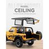 1/24 Сплав Литой Под Давлением Модель Внедорожника Wrangler Симуляция Звука и Света Амортизация Шин Детская Игрушка Украшения