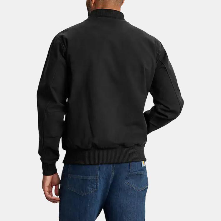 carhartt SS25 106781 Прочная куртка-бомбер Flex® из утиной ткани Расслабленного кроя Куртки и пальто Мужские 106781