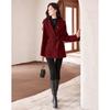 Fleeting Years Elegant Mid-Length Woolen Coat