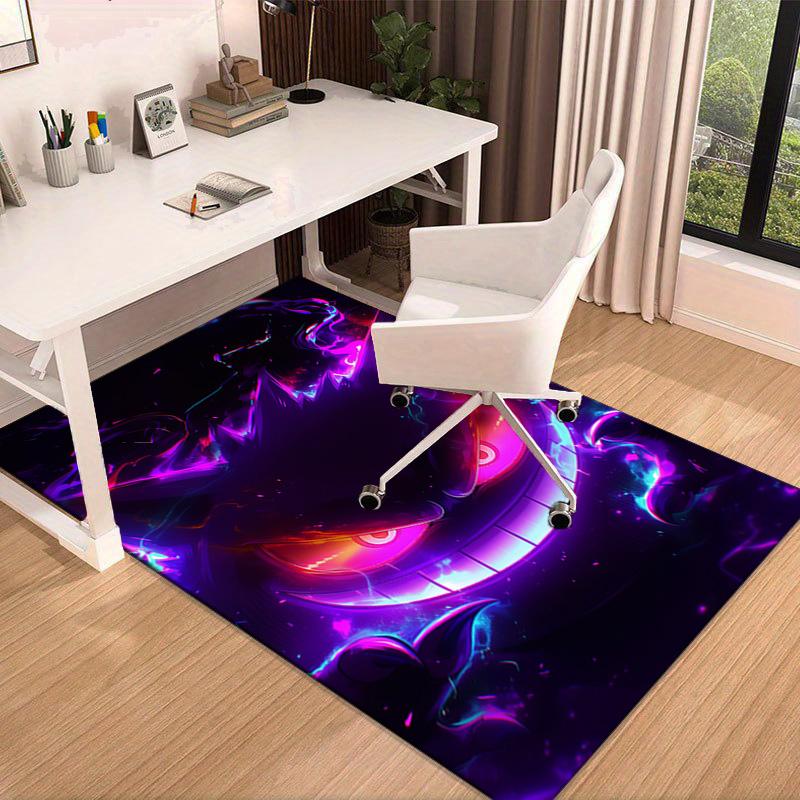 Ghost Haunting Glow Carpet, Chair Rug,Rug for Office Bedroom living rooms, Doormat decor Fan Gift Christmas Gift