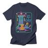 Classic Cartoon Anime European and American Style Illustration High Street Casual Tshirt Mens and Womens Luxury  Top 2026