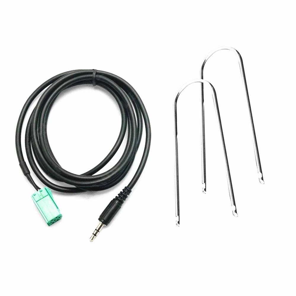 Кабель AUX-In с разъемом 3,5 мм для Renault Espace Kangoo Megane Laguna Twingo 05-11