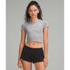 Рубашка Swiftly Tech Cropped с коротким рукавом 2.0 Slate White