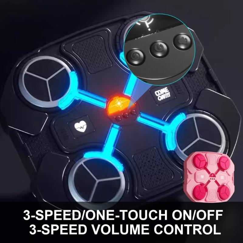 Детское тренировочное оборудование для бокса с боксерскими перчатками, настенные боксерские мишени, боксерский мешок, музыкальный боксерский автомат