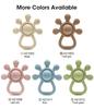 Color Kids 1PCS Cartoon Shape Baby Teether Toy 0-12M Silicone Cute Rattle Chewing Toy BPA Free Sensory Gum Soother Infant Care