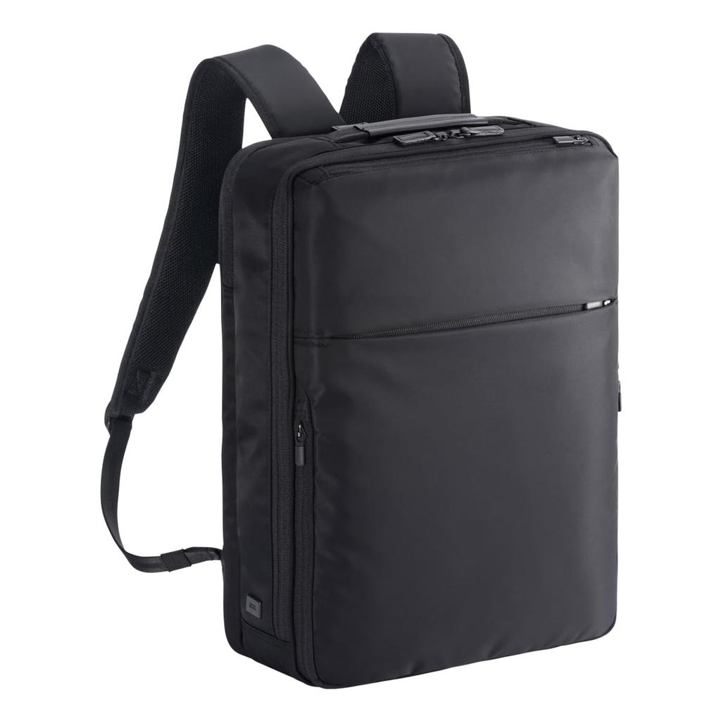 Business Backpack Inch PC Storage A4 Compatible Wide Harness Included Chest Belt Included 2 Air Chambers Silent Zipper Setup Possible Made of Recycled