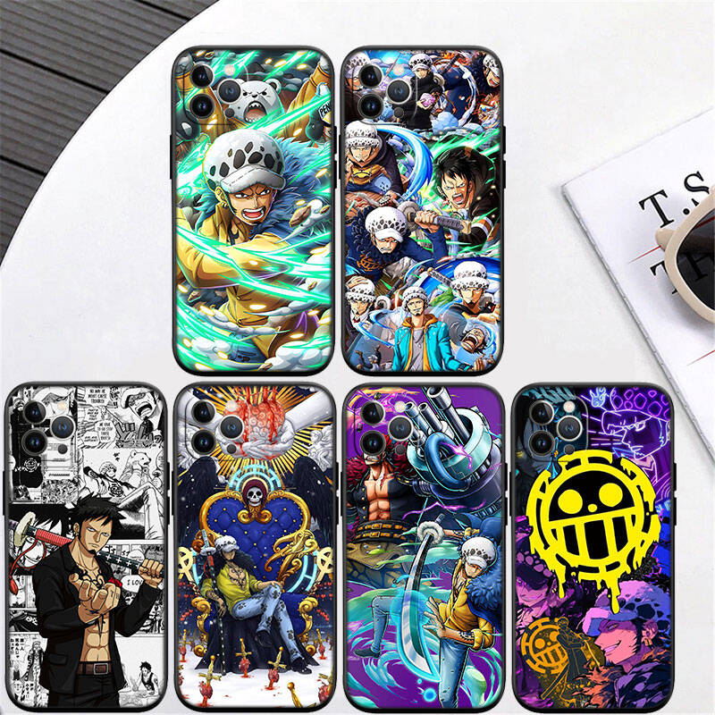 MH117 Чехол для телефона One Piece Law для iPhone 7 8 11 12 13 14 15 16 17 16E XS Pro Max XR X SE Air