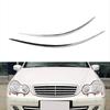 Для 2007-2009 Mercedes Benz W211 E320 E350 E550 E63 AMG Молдинг переднего бампера Хромированная накладка 2118852321 2118852421