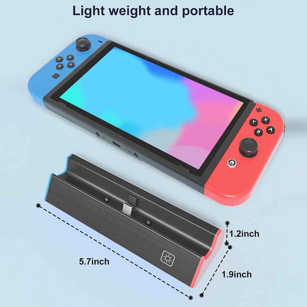 Type-C TV Dock Station USB Hub Adapter for Nintendo  Switch/Switch OLED Game Accessories