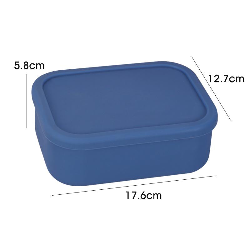 Silicone Bento Boxes Lunch Container, Leak-Proof Lunch Container, BPA-Free, Dishwasher Safe