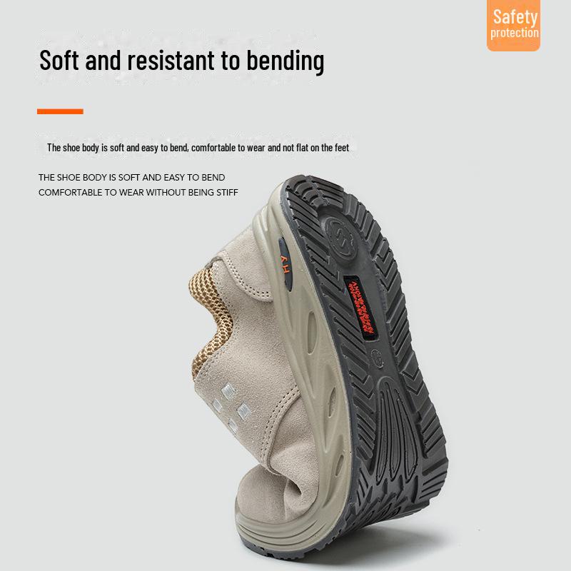 Ботинки сварщика из коровьей кожи со стальным подноском - Защита от ударов, проколов, утепленные, низкие, безопасная обувь для сварщиков.