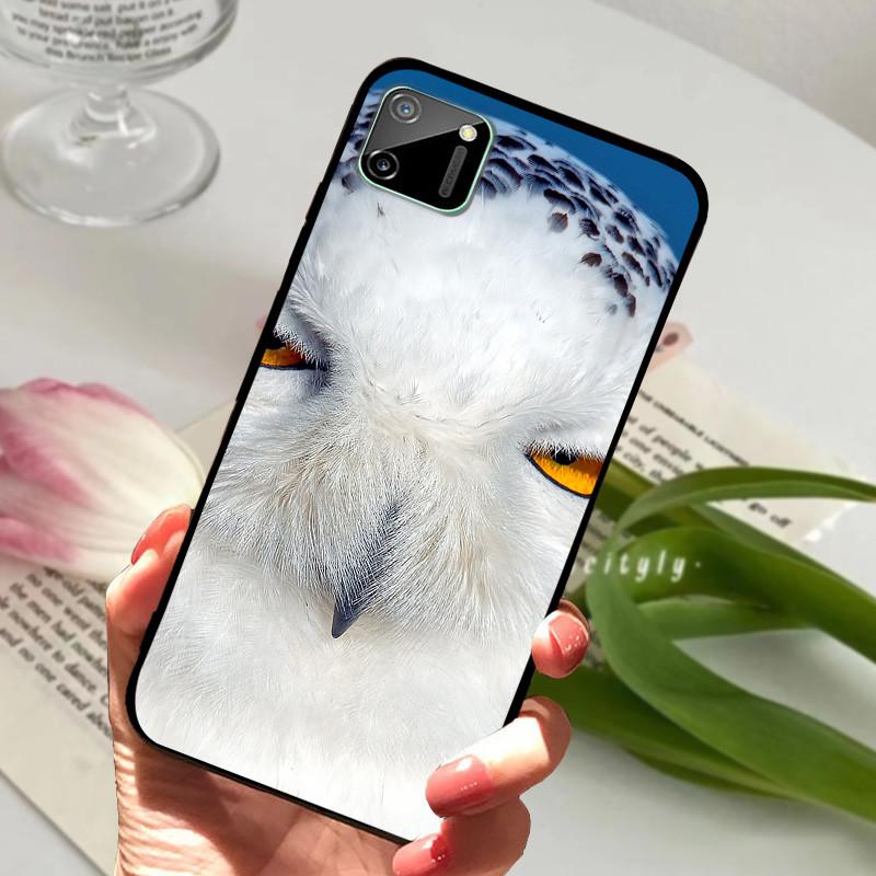 Чехол для Realme C11 2021, противоударный, мягкий силикон, ТПУ, задняя крышка для телефонов Realme C11 2020, RealmeC11 C 11, милые Fundas Capa