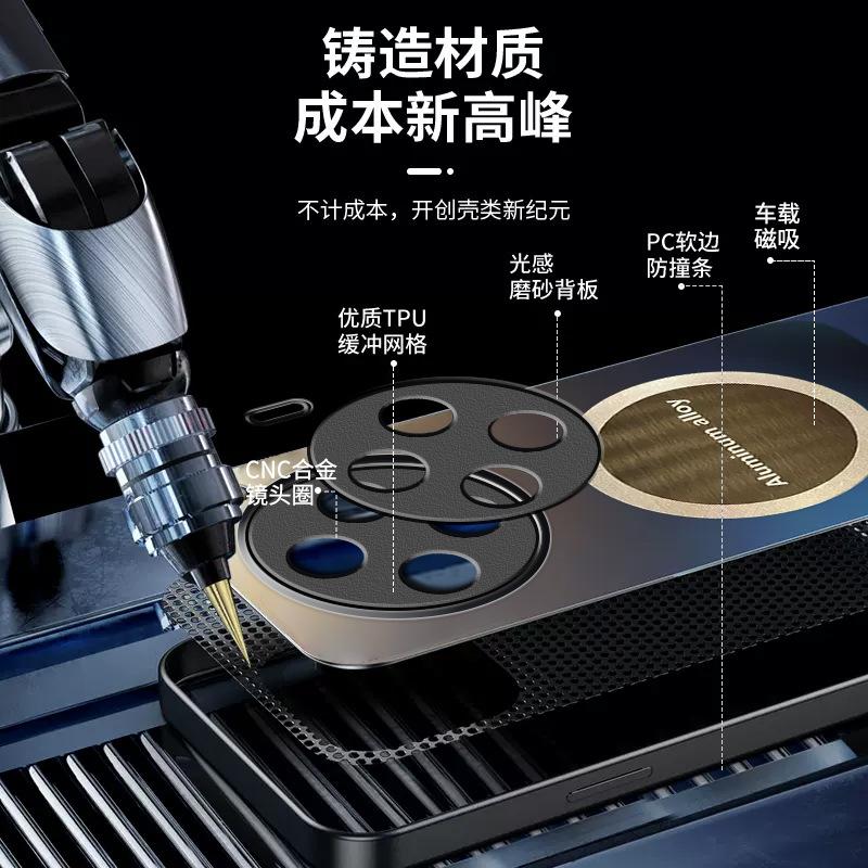 Подходит для матового магнитного чехла для мобильного телефона VIVOx100proAG s18 advanced sense Y78 + защитного чехла с защитой от падения Y53 y76