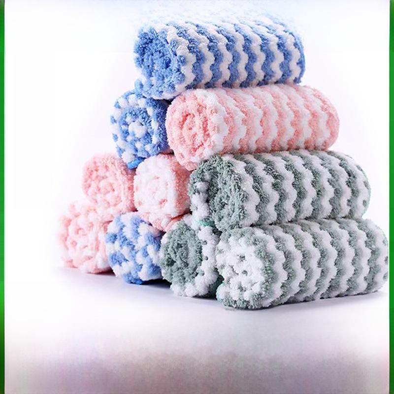 Салфетка для мытья посуды с катионной волной: Абсорбирующее, безворсовое чистящее средство для кухни