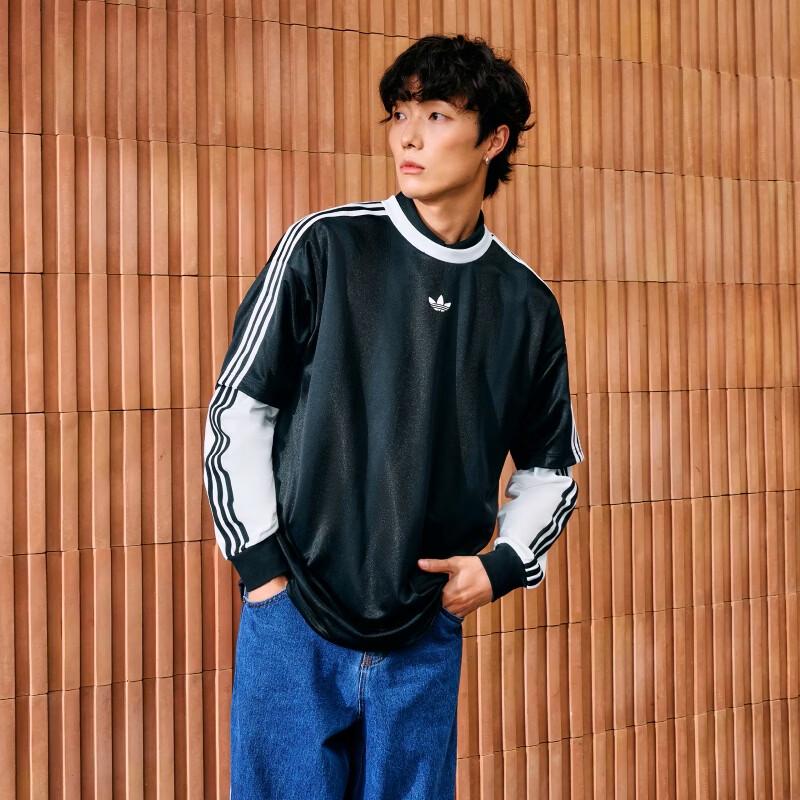 adidas Мужская футболка Originals с коротким рукавом из жаккардового джерси