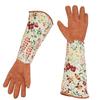 1 пара дышащих цветочных принтов с длинными рукавами, защитные перчатки для садоводства и обрезки