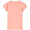 Neon Coral T-shirt for Children 92/104/116/128/140