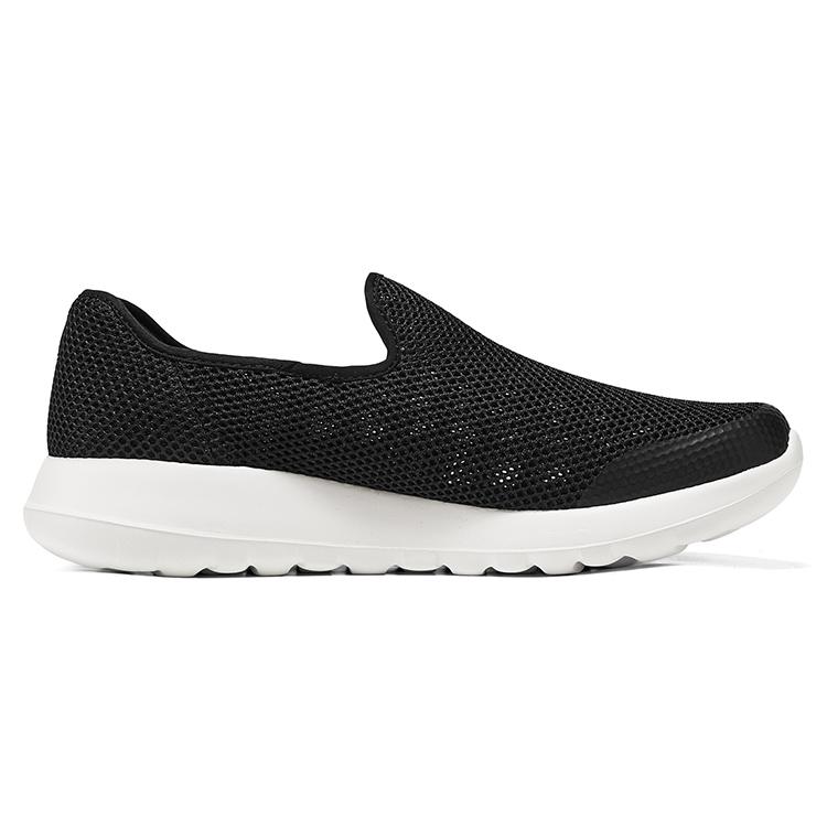 Skechers Go Walk Max Слипоны Сетчатые Удобные Универсальные Дышащие Легкие Низкие Повседневная Обувь Мужские кроссовки Черный Белый 216700-BKW