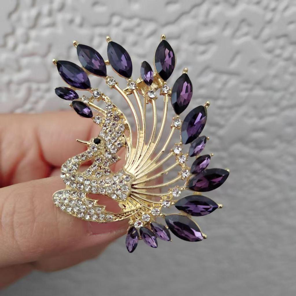 Изысканная брошь «Пион»: Высококачественная брошь в китайском стиле с цветочным узором для женщин, классический модный аксессуар и подарок