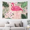 Розовый фламинго гобелен настенный лист цветная картина цифровая печать гобелен гостиная спальня украшение дома
