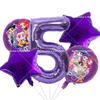 Kpop Demon Hunters Children's Birthday Party Decoration Ball Number Digit 1-10 Balloon Set Baby Shower Party Supplies Gift Toy