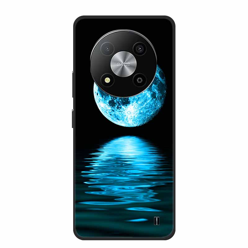 Phone Case For ZTE Blade A73 5G Back Cover Case Black Silicone Shockpoof Soft Funda For ZTE Blade A73 5G Case A 73 6.52" Coque