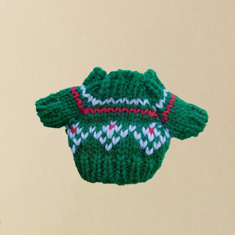 10 см Вест-хайленд-терьер Кукла-младенец Хлопковый Сменный Свитер