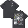 Summer Singer Camilo La Tribu Album Letter Printed Tshirt Mens Fashion Retro Gothic Tshirt High Quality 100 Cotton Tshirt