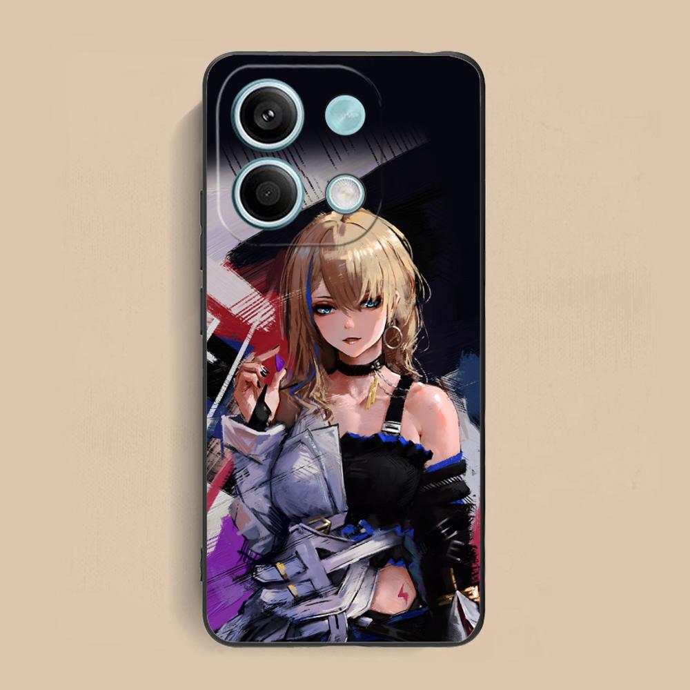 HSR Serval Матовый ТПУ Чехол для Мобильного Телефона для Xiaomi Redmi Note 14 13 12 11 S Pro Plus 4G 5G Цветная Печать Обложка