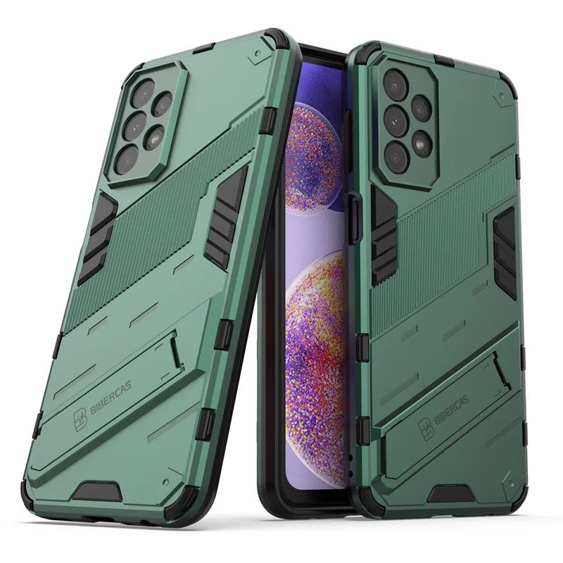 For Samsung Galaxy A23 4G Shockproof Armor Phone Case For A23 SM-A235F A235M A235N Anti-Fall Protect Back Cover Kickstand Coque