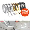 20M Edge Decal Waterproof Gap Tape Seam Sticker Sealing Strip Tile Beauty Wall Floor