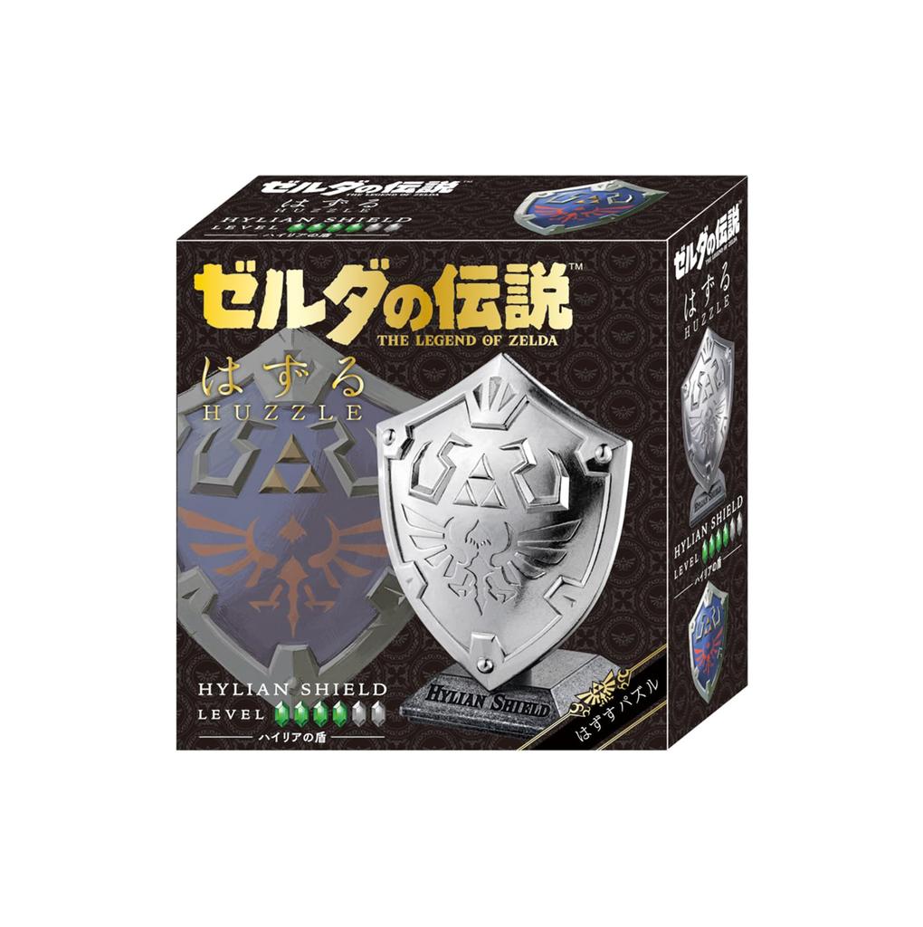 HANAYAMA Huzzle Легенда о Зельде Щит Хайлиан Головоломка Уровень - [Сложность 4]