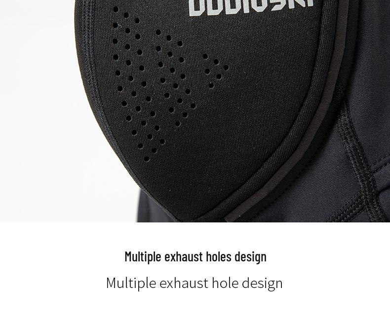 Магнитная лыжная маска Oddivski: Ветрозащитная, теплая, дышащая и быстросохнущая бандана-маска для шеи.