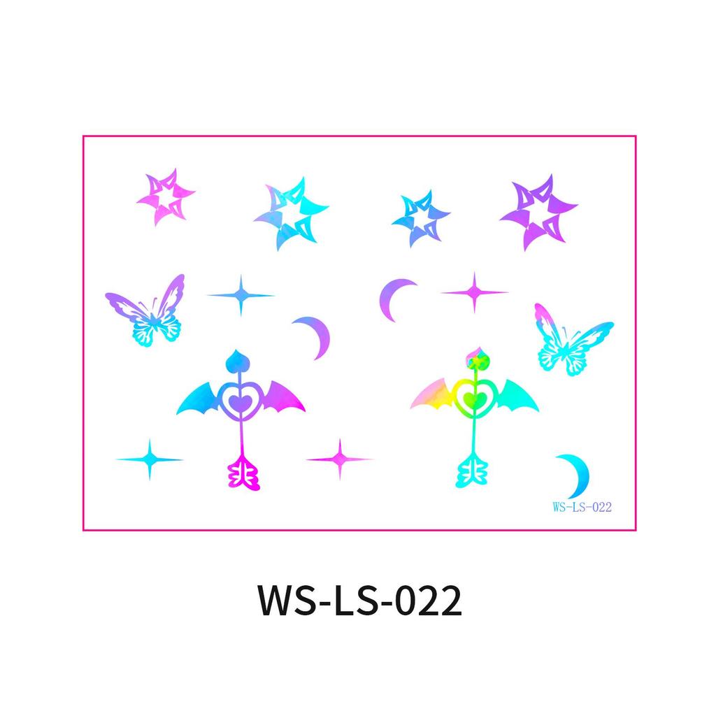 Европейско-американский трансграничный музыкальный фестиваль - Лазерные наклейки для подводки глаз - Водонепроницаемые и стойкие одноразовые татуировки