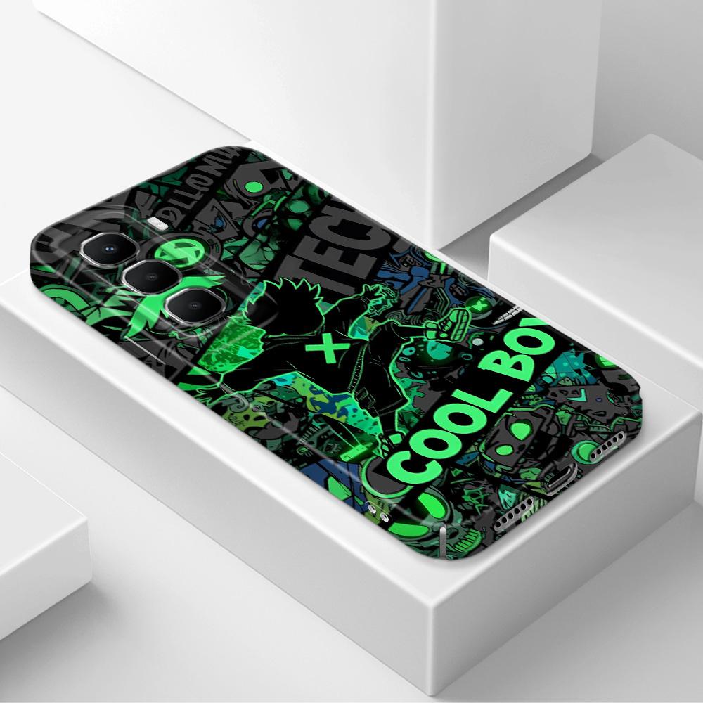 Красочный чехол для телефона мальчика для Infinix Hot 60 60I 40 30I 12 10 Note 50 30 Pro Plus Play 4G 5G Пленка Жесткая крышка