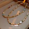 Baroque Freshwater Pearl Necklace: Colorful Beaded Clavicle Chain for Women – Simple, Elegant, High-End Luxury Style