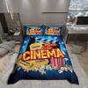 Комплект пододеяльника Homewish на тему кино, Постельное белье для кинотеатра, Винтажный ретро комплект чехла для одеяла