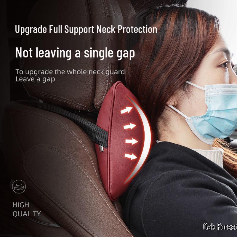 Комплект подушек для подголовника, шеи и поясницы для поддержки спины